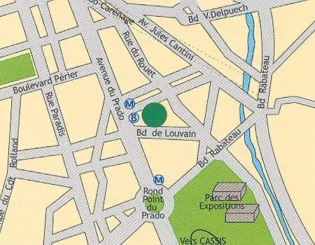 Citadines Prado Chanot Апарт-отель